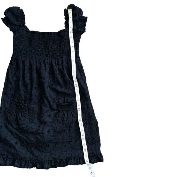 VINTAGE JUICY COUTURE Black Off The Shoulder Lace Dress Size 8 - Picture 10 of 10